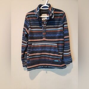Kavu women's Multicolor Striped Fleece XS S